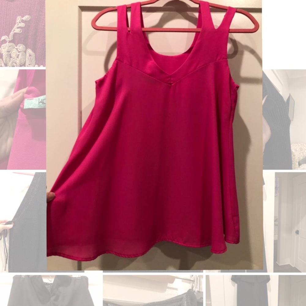 Karlie Pink Blouse